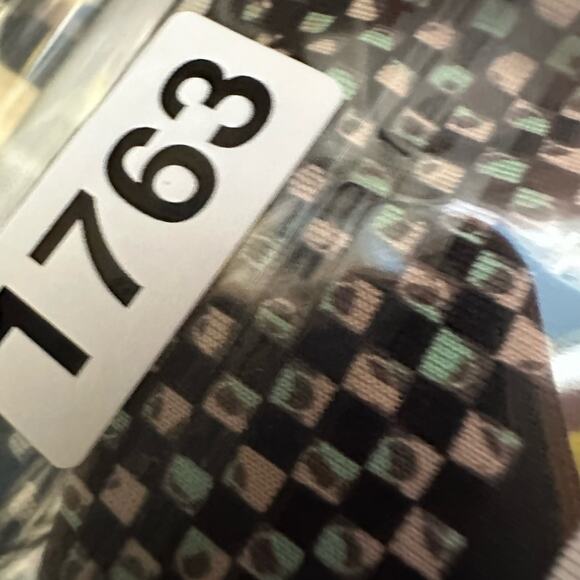 Diane Von Furstenberg Dress Womens 10 Black Striped 100% Silk Aztec Quiet Luxury - Picture 13 of 14